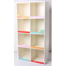 Factory Supply Boîte de rangement en bois Conteneur de stockage Meubles pour enfants Cabinet pour enfants